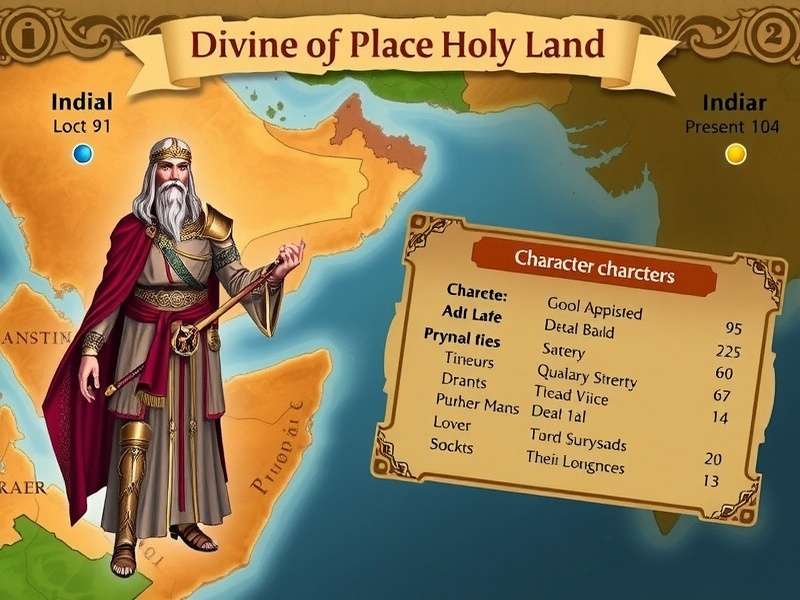 Divine Exploration Holy Land character customization
